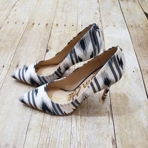 Sam Edelman Black and White Heels